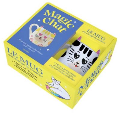 Coffret cuisine HACHETTE Mug Magique Chat NED