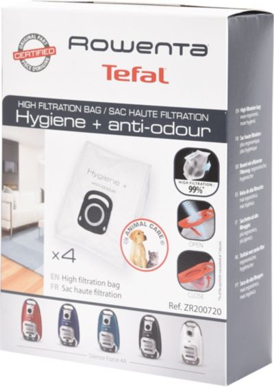 Sac aspirateur ROWENTA ZR200720 Hygiène + anti odeur