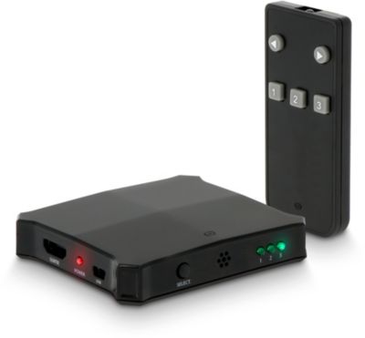 ESSENTIELB Switch HDMI 4K 2.0 3 entrées / 1 sortie