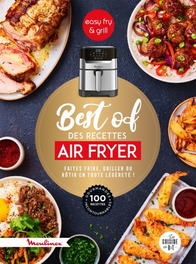 Livre de cuisine DESSAIN ET TOLRA Best of des recettes Air Fryer