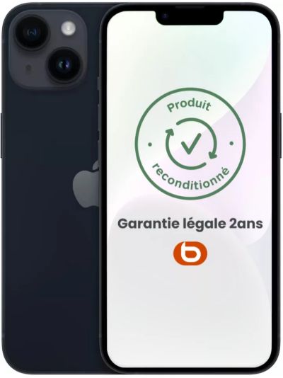 Smartphone APPLE iPhone 13 Minuit 128 Go Batterie Neuve