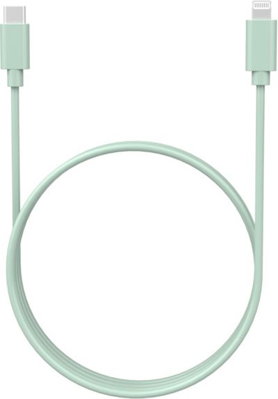 Câble de charge ESSENTIELB vers USB-C silicone 2M Vert