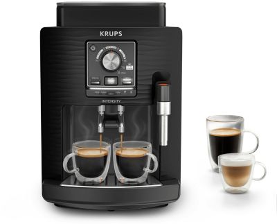 Expresso Broyeur KRUPS Intensity, Machine espresso entièrementautomatique, 4 boissons EA5008E0