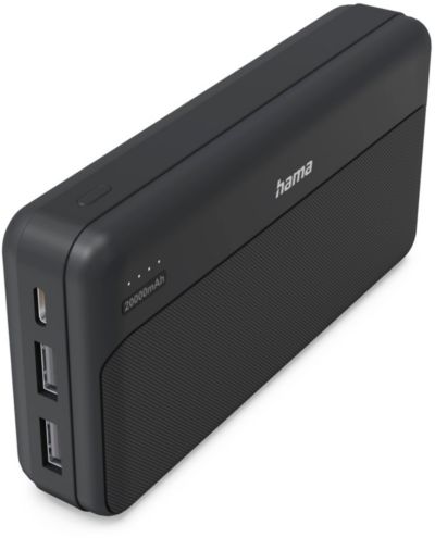 Batterie externe HAMA 20000mAh Pocket 2 USB-A anthracite