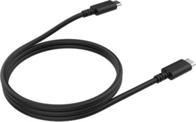 Câble de charge LISTO USB-C vers USB-C 1M Noir