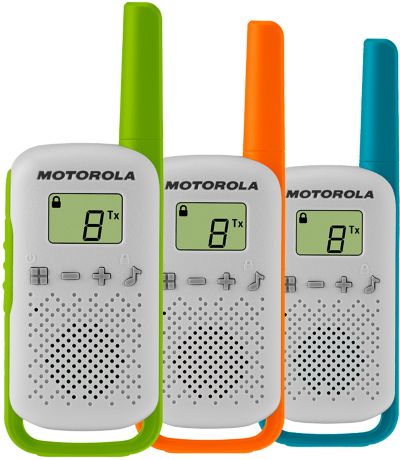 Talkie walkie MOTOROLA T42 TRIPLE PACK
