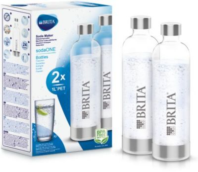 BRITA pack 2 bouteilles pet sodaone