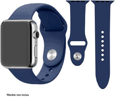 IBROZ Apple Watch SoftTouch 38/40/41mm bleu