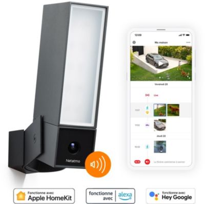 NETATMO de sécurité exterieure connectée+Sirène