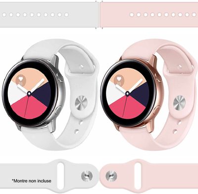 IBROZ Samsung/Huawei SoftTouch 20mm blanc+rose