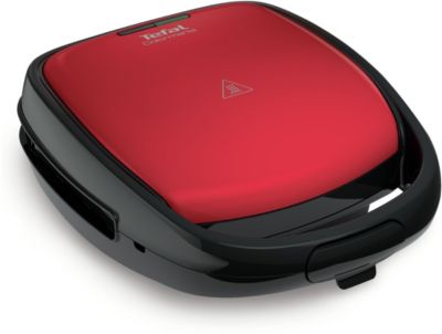 Gaufrier, croque monsieur TEFAL SNACK TIME COLORMANIA Rouge
