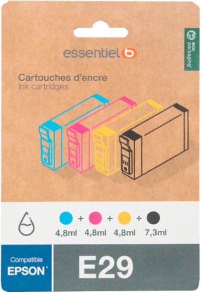 ESSENTIELB E29 Noir + 3 couleurs