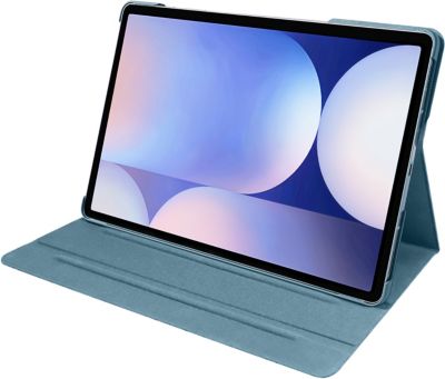 Etui ADEQWAT Samsung Tab S11 bleu rotatif