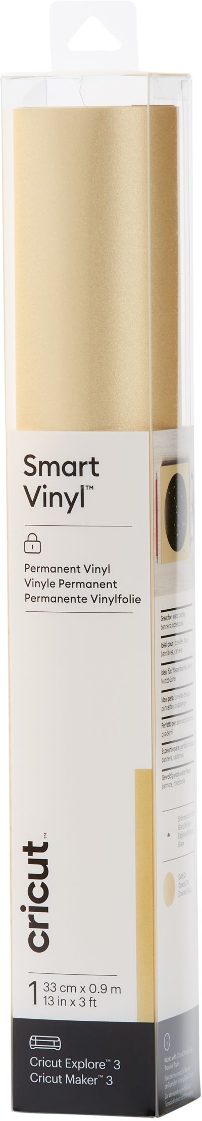 CRICUT Rouleau Vinyle or 30x91 cm