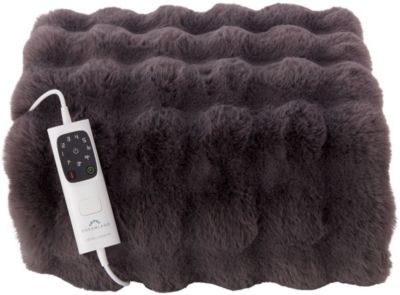 Couverture chauffante DREAMLAND HYGGE DAYS CLOUDY GRIS 6T 160X120