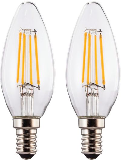 XAVAX LED E14 4W CLAS x2