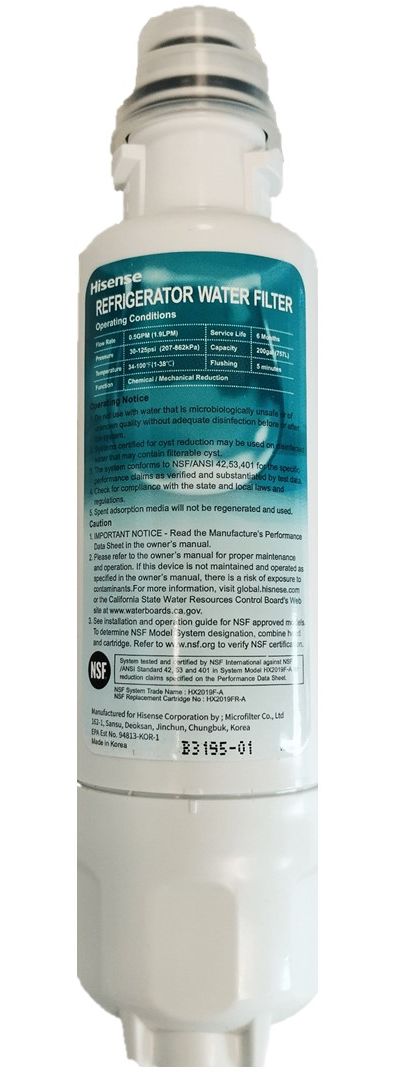 HISENSE Filtre à eau HX2017FR A