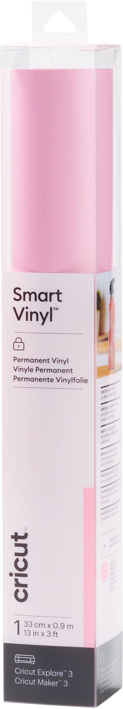 CRICUT Rouleau Vinyle rose 33x91 cm
