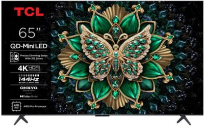 TV Mini Led TCL 65C69K 2025-65 pouces (164cm)