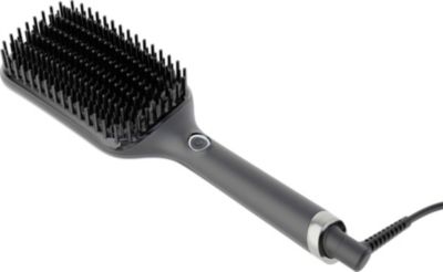 Brosse chauffante GHD professionnelle extra-large Glide+ M : lissage rapide des cheveux épais et bouclés dès 185°C