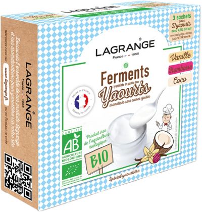 LAGRANGE bio vanille framboise noix de coco