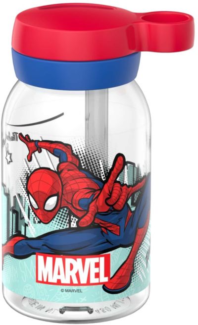 Gourde enfant MEPAL avec paille campus 450 ml - spiderman