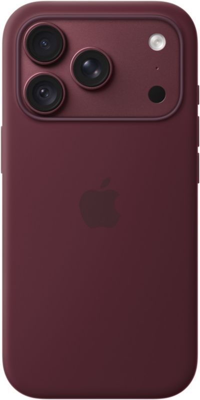 Coque APPLE iPhone 18 Pro Magsafe Bordeaux Silicone