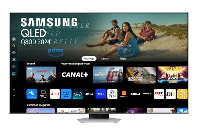 SAMSUNG TQ85Q80D 4K UHD AI Smart TV 2024